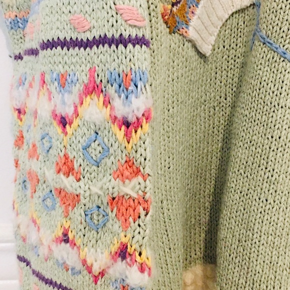 😍HOST PICK😍Hand knit‎ beyond amazing sweater - Picture 6 of 8
